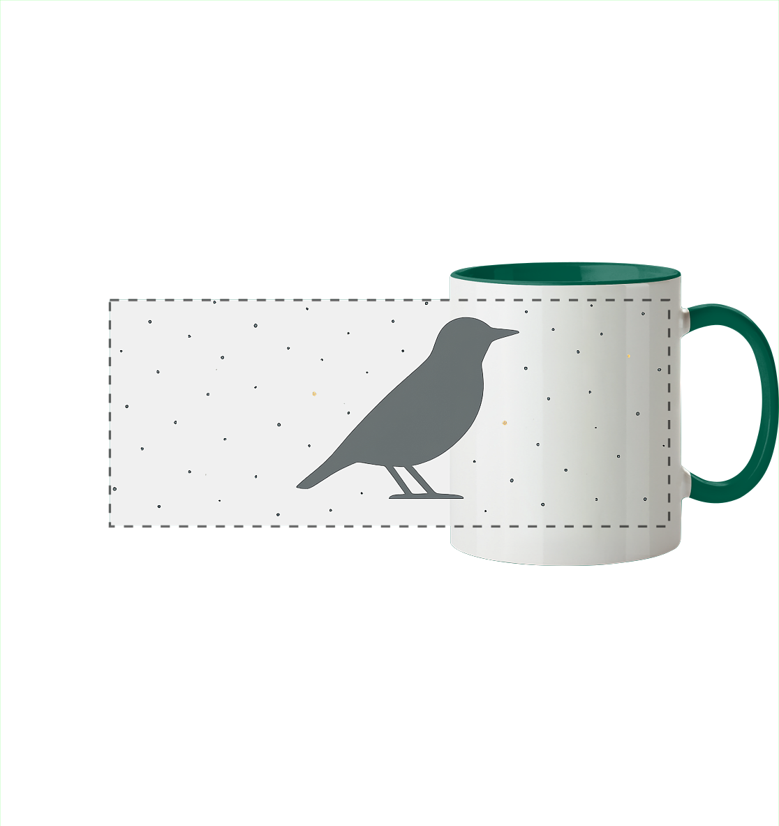 Starenglanz - Panorama Tasse zweifarbig