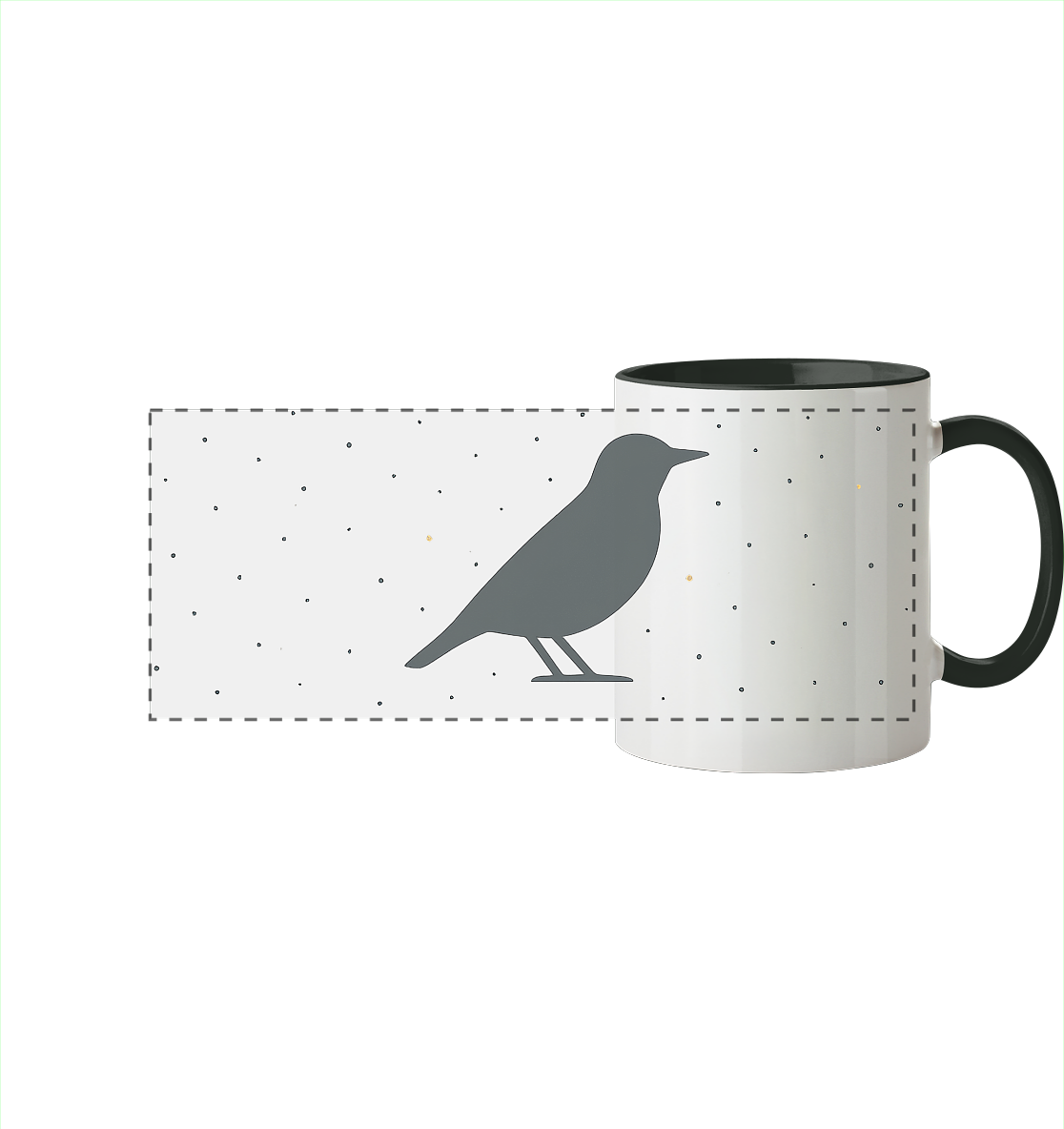 Starenglanz - Panorama Tasse zweifarbig